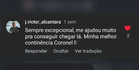 DEPOIMENTO CURSO PREPARATÓRIO GCM